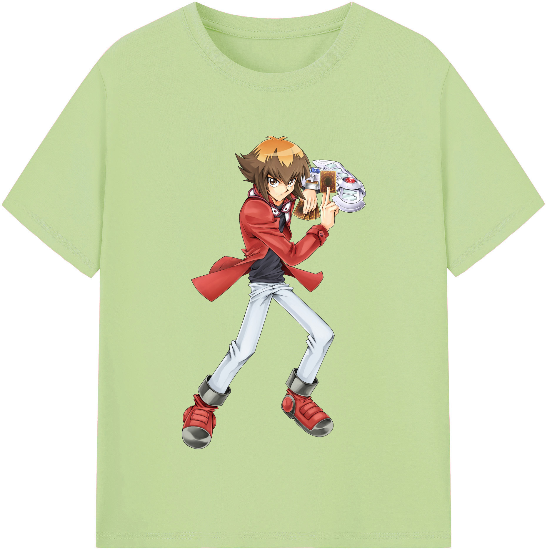 （画像用） 遊☆戯☆王 Yu-Gi-Oh! 綿100％半袖Tシャツ（フロントプリント）
